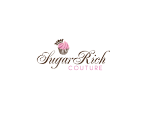 Logo Design entry 356148 submitted by glassfairy to the Logo Design for Sugar Rich Couture run by Sugarrich