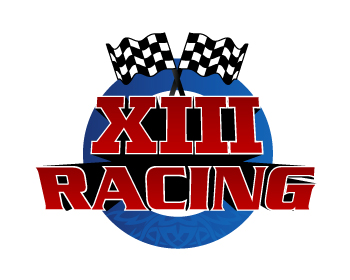Logo Design entry 358234 submitted by d_1 to the Logo Design for thirteen racing run by zbeatz