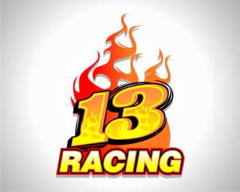Logo Design entry 358238 submitted by Digiti Minimi to the Logo Design for thirteen racing run by zbeatz
