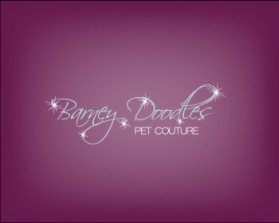 Logo Design entry 360665 submitted by Teguh82 to the Logo Design for Barneydoodles Pet Couture run by Barneydoodle
