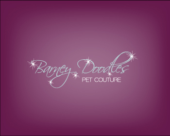 Logo Design entry 360665 submitted by malena to the Logo Design for Barneydoodles Pet Couture run by Barneydoodle