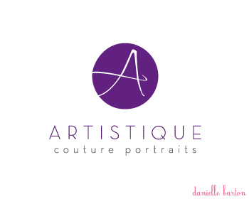 Logo Design entry 362077 submitted by Danielle Barton Design to the Logo Design for Artistique Couture Portraits run by deanne430