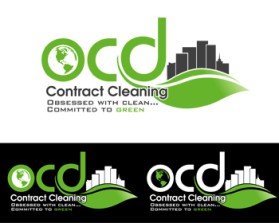 Logo Design entry 363167 submitted by dar_win to the Logo Design for OCD Contract Cleaning, LLC run by ocdlisa