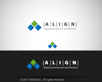 Logo Design entry 365584 submitted by madskill to the Logo Design for Align Financial Services Group  run by bethg