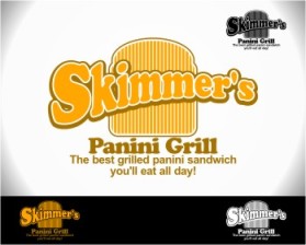 Logo Design entry 365805 submitted by Mespleaux to the Logo Design for Skimmer's Panini Grill run by Skimmer