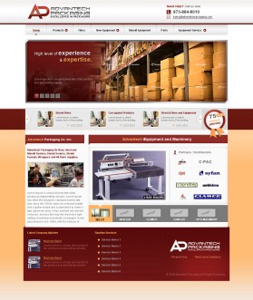 Web Design entry 366231 submitted by jnjnnino to the Web Design for Advantech Packaging run by atp2182