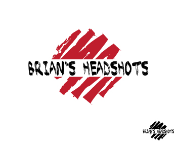 Logo Design entry 367189 submitted by muzzha to the Logo Design for Brian\'s Headshots run by bscanlonphoto