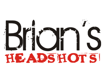 Logo Design entry 367190 submitted by kuzuma to the Logo Design for Brian\'s Headshots run by bscanlonphoto