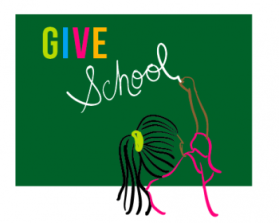 Logo Design entry 367301 submitted by hollyharrison to the Logo Design for Give School Inc. run by jesseaweinberg
