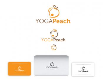 Logo Design entry 367397 submitted by Mashke to the Logo Design for www.yogapeach.com run by yogapeach