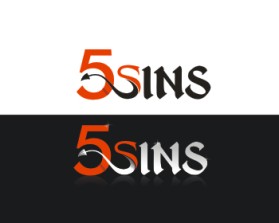 Logo Design entry 367896 submitted by zsolti to the Logo Design for 5sins.com run by aponcet