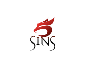 Logo Design entry 367914 submitted by room168 to the Logo Design for 5sins.com run by aponcet