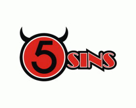 Logo Design entry 367919 submitted by SunDezzo to the Logo Design for 5sins.com run by aponcet