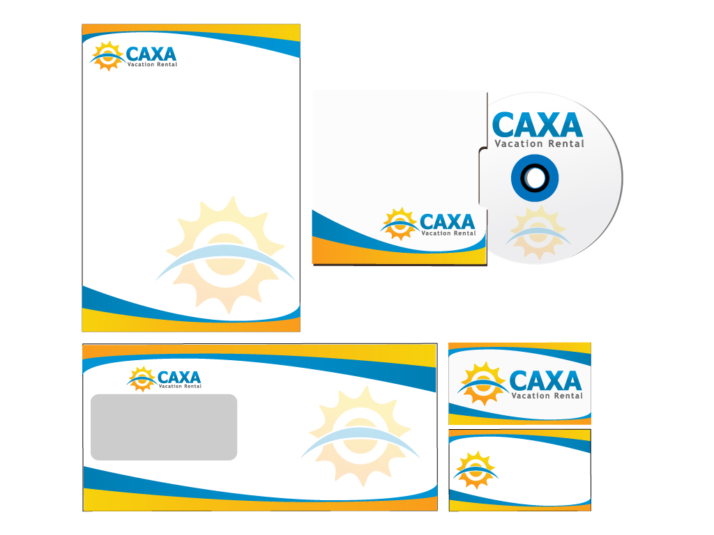 Business Card & Stationery Design entry 368246 submitted by shikaka to the Business Card & Stationery Design for CAXA Vacation Rental run by Logobuyer