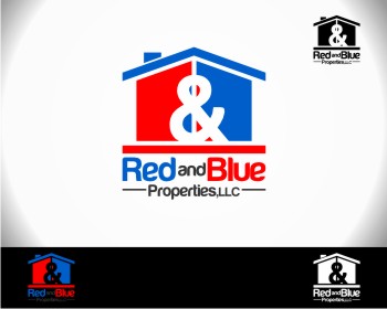 Logo Design entry 368376 submitted by dumber to the Logo Design for Red and Blue Properties, LLC run by jagillen