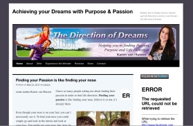 Banner Ad Design entry 370266 submitted by dinoriders to the Banner Ad Design for The Direction of Dreams run by karenvanhdesign