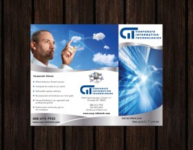 Brochure Design entry 370384 submitted by nerdcreatives to the Brochure Design for Corporate Information Technologies run by CIT