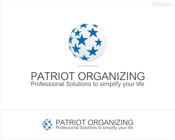 Logo Design entry 372995 submitted by firman23 to the Logo Design for Patriot Organizing run by ChristinaJ10