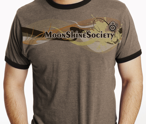 T-Shirt Design entry 375762 submitted by leors to the T-Shirt Design for Moonshine Society run by moonshinesociety