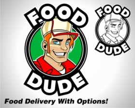 Logo Design entry 376049 submitted by Mespleaux to the Logo Design for Food Dude Restaurant Delivery Service run by nineteen19