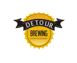 Logo Design entry 377980 submitted by pecoet to the Logo Design for Detour Brewing Company run by detourbrewing