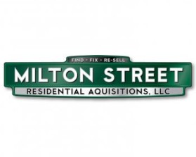 Logo Design Entry 379925 submitted by Daniel Mauk to the contest for MIlton Street Residential Acquisitions, LLC  run by BB1445