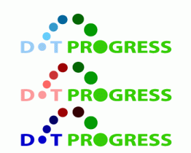 Logo Design entry 380636 submitted by Arvinddesigner1 to the Logo Design for Dotprogress run by marko@dotprogress