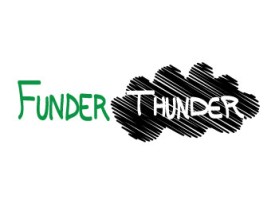 Logo Design entry 380740 submitted by russianhar3 to the Logo Design for www.funderthunder.com run by funderthunder
