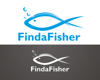 Logo Design entry 380871 submitted by nerdsociety to the Logo Design for FindaFisher.com run by salinawyldcat