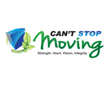 Logo Design entry 382345 submitted by powerspoonz to the Logo Design for Can\'t Stop Moving run by CantStop