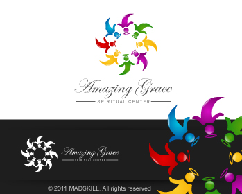 Logo Design entry 383574 submitted by madskill to the Logo Design for Amazing Grace Spiritual Center run by AmazingGrace