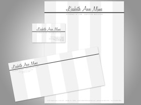 Business Card & Stationery Design entry 384441 submitted by Ayos to the Business Card & Stationery Design for Law Office of Lisabeth Ann Mims run by Lisabeth Mims