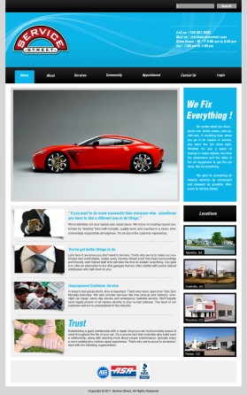 Web Design entry 384485 submitted by Omee