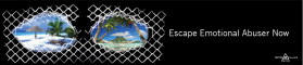 Banner Ad Design Entry 393950 submitted by IMFantasia to the contest for EscapeEmotionalAbuserNow.com run by RuthElaineDavid
