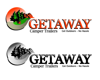 Logo Design entry 386247 submitted by jeremiahdv to the Logo Design for Getaway Camper Trailers run by excess
