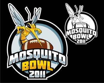 Logo Design entry 388366 submitted by Digiti Minimi to the Logo Design for Mosquito Bowl Flag Football Tournament run by chenders