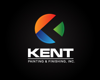 Logo Design entry 389311 submitted by greycrow to the Logo Design for Kent Painting & Finishing Inc  run by Kent Painting