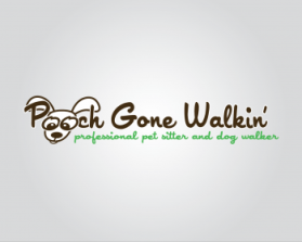 Logo Design entry 390500 submitted by CcookeDesign to the Logo Design for Pooch Gone Walkin\\\'  run by michelleo