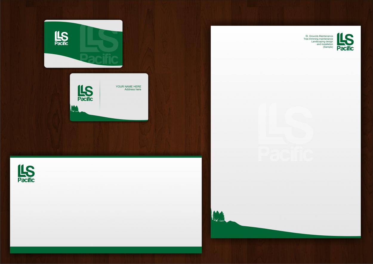 Business Card & Stationery Design entry 391190 submitted by froni to the Business Card & Stationery Design for LLS Pacific run by JLSkaeo27