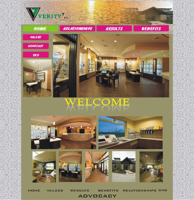 Web Design entry 393580 submitted by logoku to the Web Design for Verity7 LLC run by Verity7
