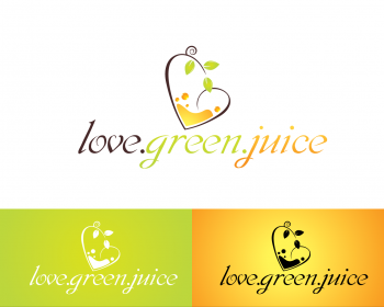 Logo Design entry 394214 submitted by Orafaz to the Logo Design for love. green. juice. run by lovegreenjuice