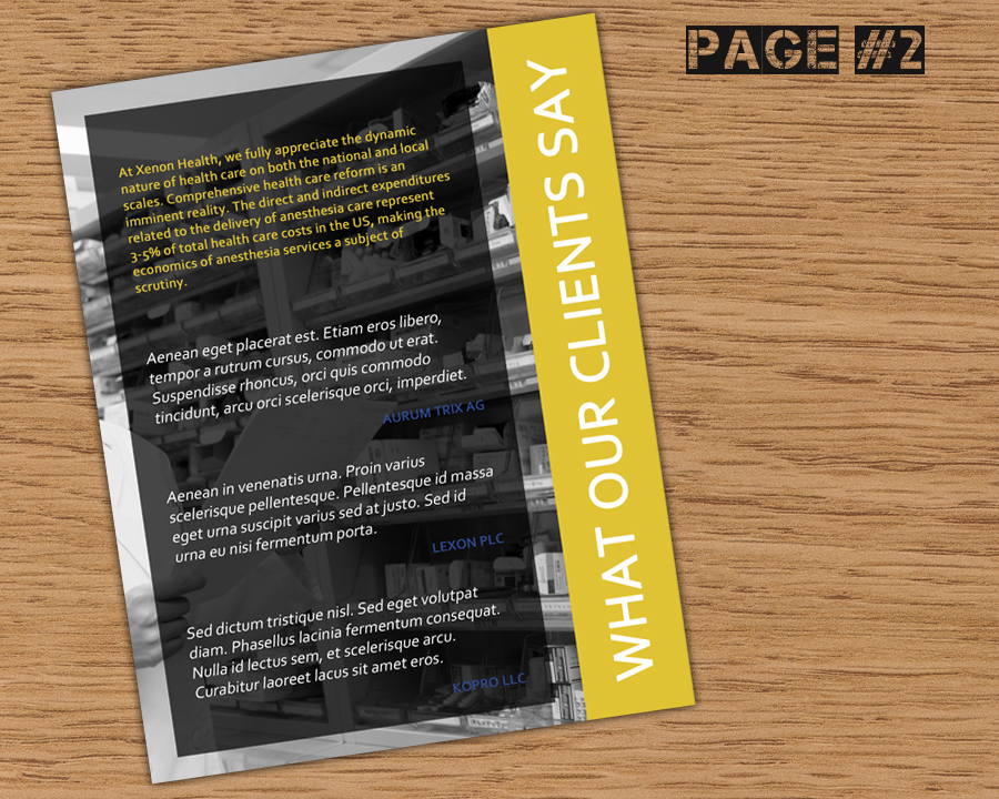 Brochure Design entry 403295 submitted by maxhash