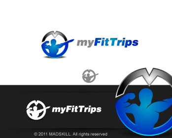 Logo Design entry 395163 submitted by madskill to the Logo Design for myFitTrips run by jasdipboy