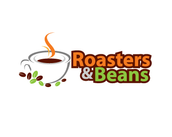 Logo Design entry 395958 submitted by greycrow to the Logo Design for roastersandbeans.com run by askaling
