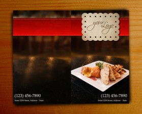 Brochure Design entry 397998 submitted by cvvarun to the Brochure Design for Food Dude Restaurant Delivery Service LLC run by nineteen19
