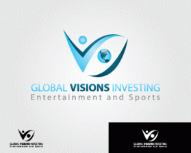 Logo Design entry 399801 submitted by sam_inc to the Logo Design for Global Visions Investing Entertainment and Sports run by berniemac22