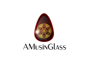 Logo Design entry 400856 submitted by LeAnn to the Logo Design for AMusinGlass run by Pilisa