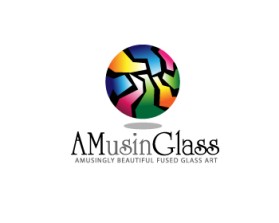 Logo Design entry 400863 submitted by LeAnn to the Logo Design for AMusinGlass run by Pilisa