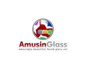Logo Design Entry 400879 submitted by sambelpete to the contest for AMusinGlass run by Pilisa