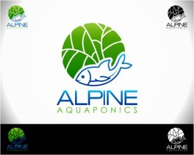 Logo Design entry 402637 submitted by ramil21 to the Logo Design for Alpine Aquaponics run by AlpineAquaponics